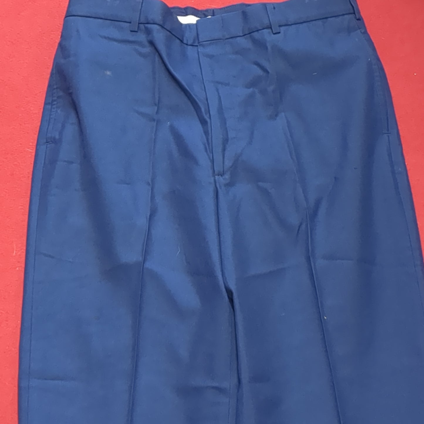 US Army ASU 35 Long Enlisted Unstriped Pants Trouser Dress Blue (aa08-190)