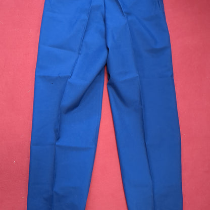 US Army ASU 35 Long Enlisted Unstriped Pants Trouser Dress Blue (aa08-190)