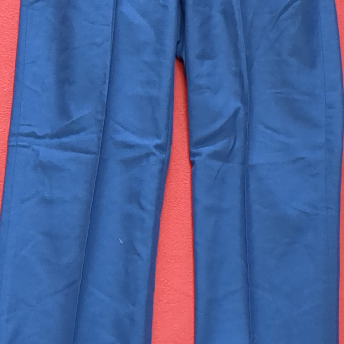 US Army ASU 33 Regular Enlisted Unhemmed Unstriped Pants Trouser Dress Blue (aa08-168)