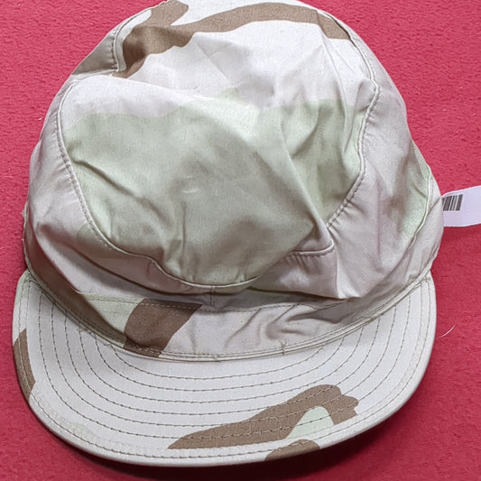 US Army Patrol Cap Sz7 DCU Desert Camo Class 1 (aa14-20)