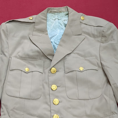 WWII 37S Khaki Uniform Coat Jacket (j1r)