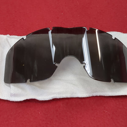 US Army ESS Replacement Lens Dark Smoke Ballistic Eye Protection Dust Wind Goggles (CL46)