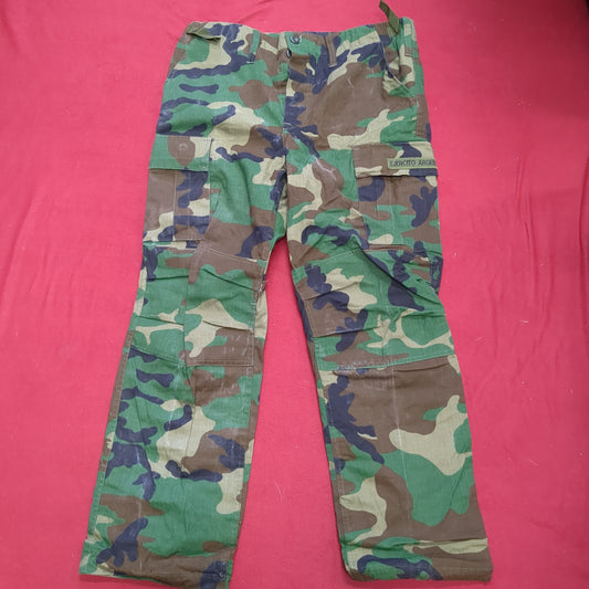 Argentina Army Foreign BDU Woodland Pants Uniform (j14 ab03-d)