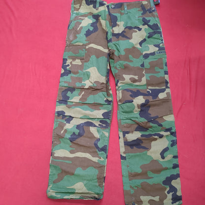 Argentina Army Foreign BDU Woodland Pants Uniform (j14 ab03-L)