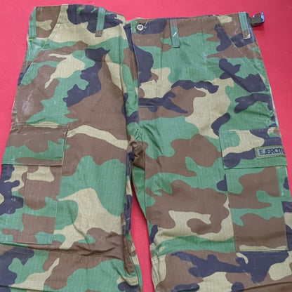 Argentina Army Foreign BDU Woodland Pants Uniform (j14 ab03-L)