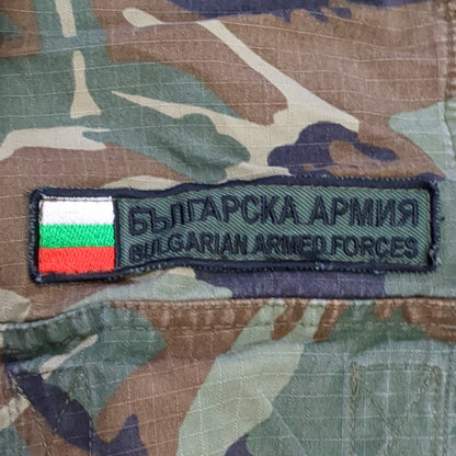 Bulgarian Army Foreign BDU Woodland Top Uniform (j14 ab03-e)