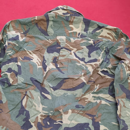 Bulgarian Army Foreign BDU Woodland Top Uniform (j14 ab03-e)