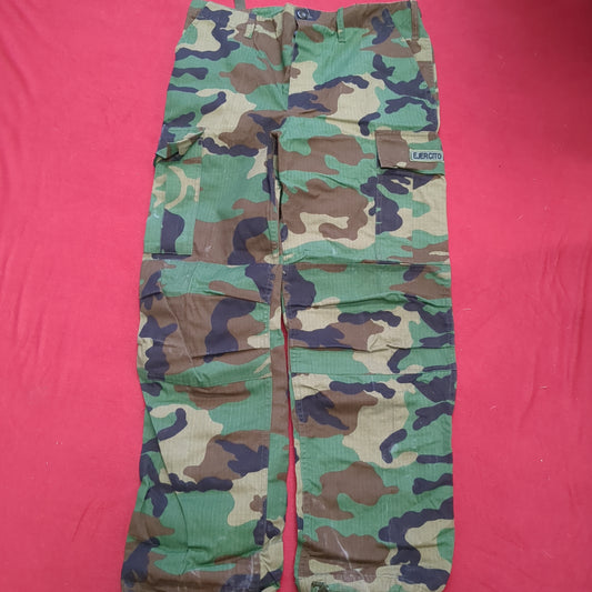 Argentina Army Foreign BDU Woodland Pants Uniform (j14 ab03-i)