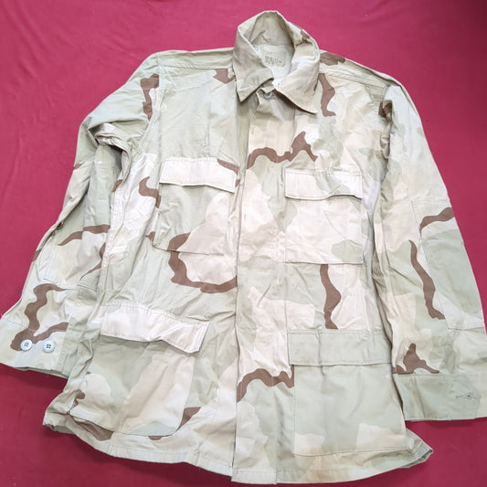 US Army Medium Long DCU Desert Camo Top Jacket Uniform (aa01-3)