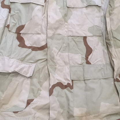 US Army Medium Long DCU Desert Camo Top Jacket Uniform (05s3)