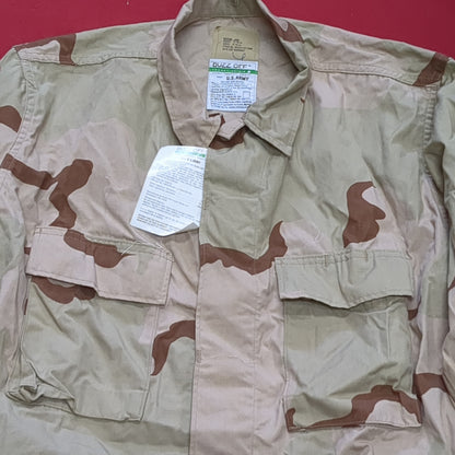 NOS US Army Medium Long DCU Desert Camo Top Jacket Uniform (aa01-14)