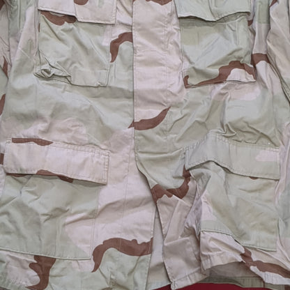 NOS US Army Medium Long DCU Desert Camo Top Jacket Uniform (aa01-14)