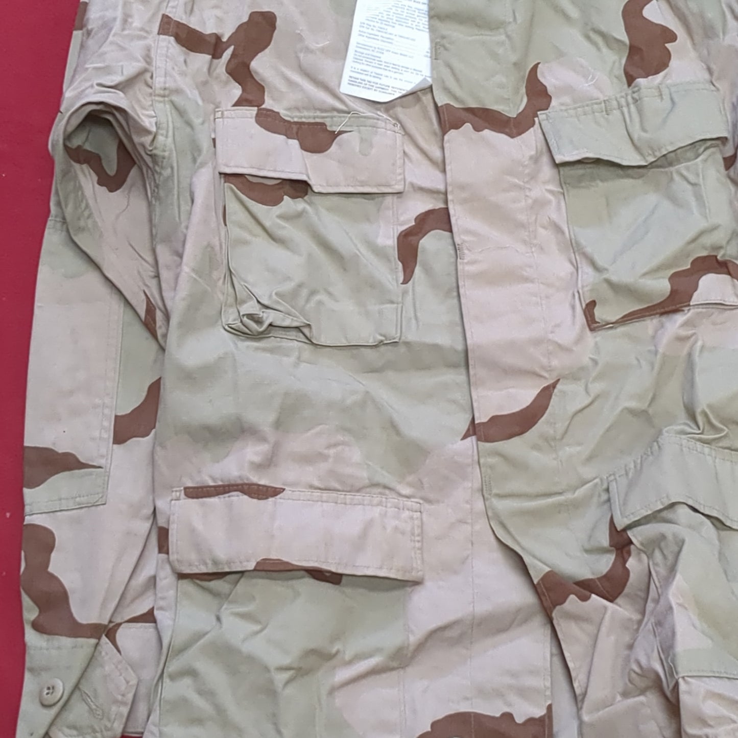 NOS US Army Medium Long DCU Desert Camo Top Jacket Uniform (aa01-14)