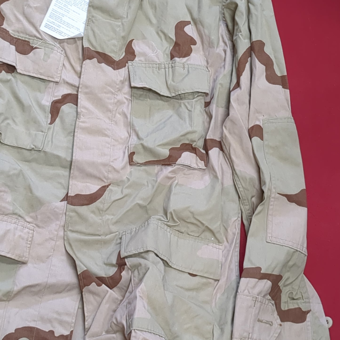 NOS US Army Medium Long DCU Desert Camo Top Jacket Uniform (aa01-14)