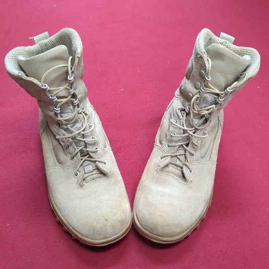 US Army 10.5 Wide Altama Tactical Assault Boots Coyote 499 Tan (hc08-AUG95)