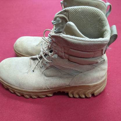 US Army 10.5 Wide Altama Tactical Assault Boots Coyote 499 Tan (hc08-AUG95)