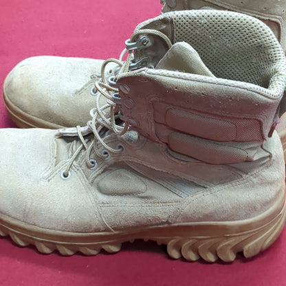 US Army 10.5 Wide Altama Tactical Assault Boots Coyote 499 Tan (hc08-AUG95)