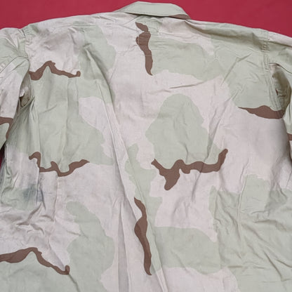 US Army Medium Long DCU Desert Camo Top Jacket Uniform (05s8)
