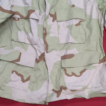 US Army Medium XX-Short DCU Desert Camo Top Jacket Uniform (aa01-19)