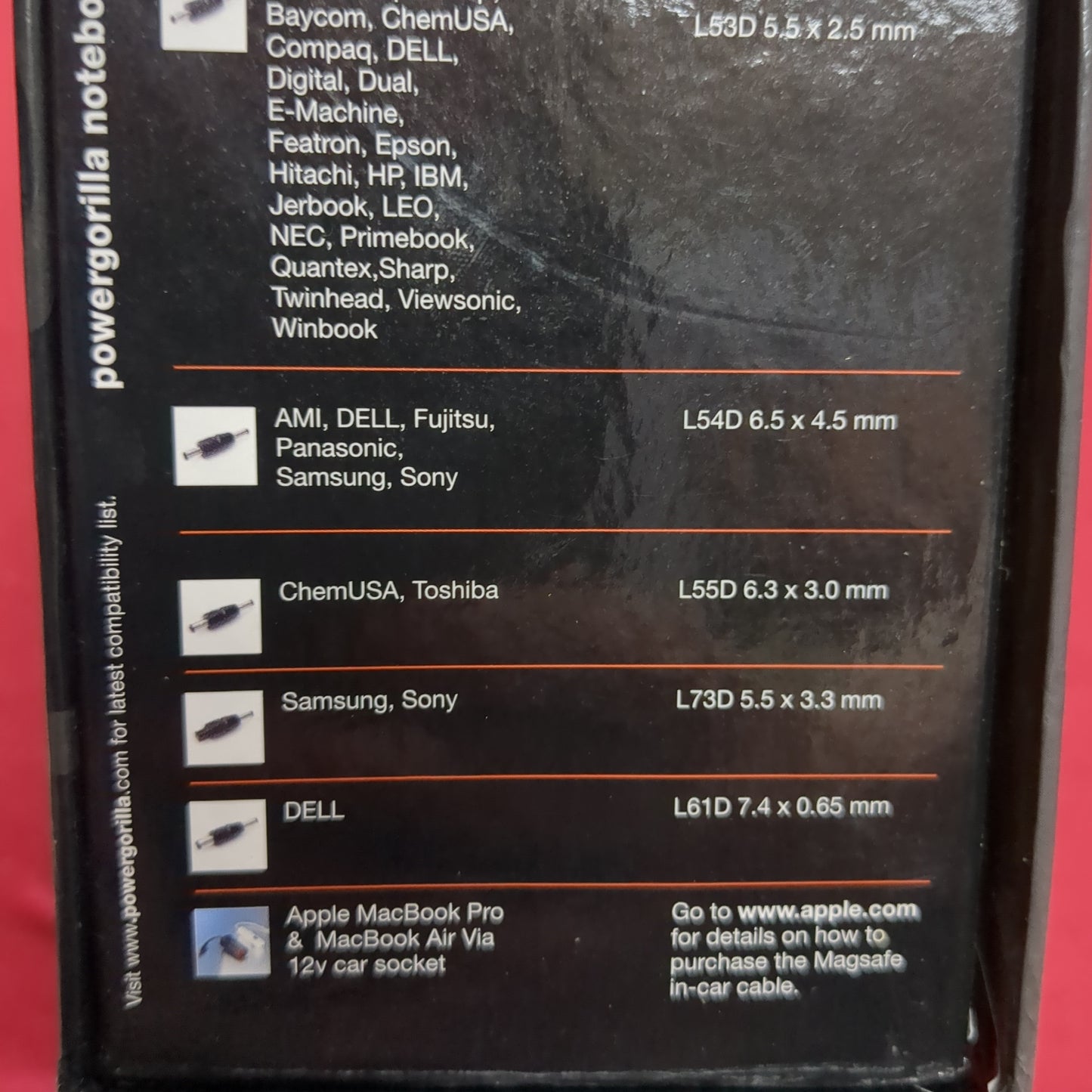 PowerGorilla Portable Charger Case Attachments Multi Voltage PowerTraveller (04s7)
