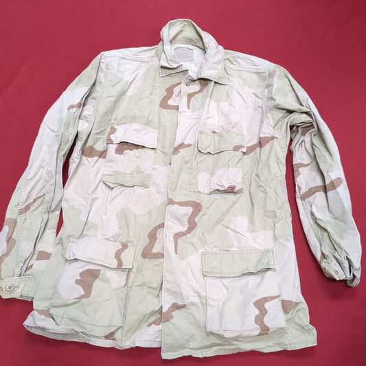 US Army Large X-Long DCU Desert Camo Top Jacket Uniform (aa04-13)