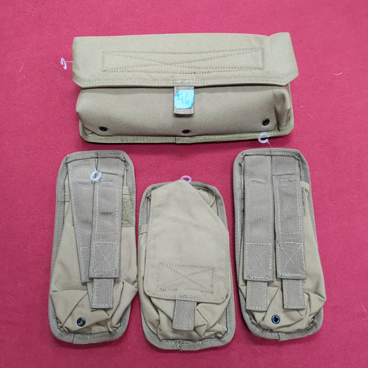 SET of 4 NEW (no tags) Molle Turret Gunner Pouch Lot (06s46)