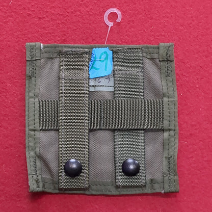 USED OD Green Molle Horizontal Pouch Adapter (06s29)