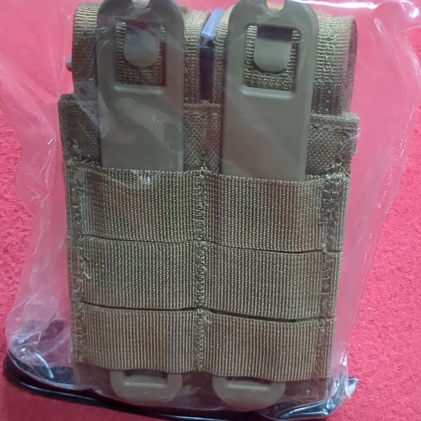 NOS BLACKHAWK Double 2 Magazine Pouch Coyote STRIKE (09s3)