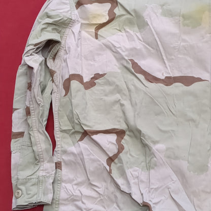 US Army DCU Desert Camo Blouse Size Medium Regular (aa06-21)