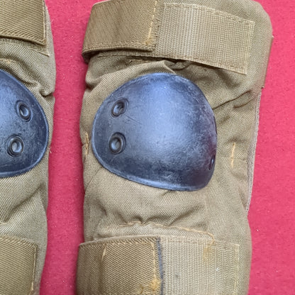 Medium Bijan's US Military Issue Coyote Brown Elbow Pads (08s14)