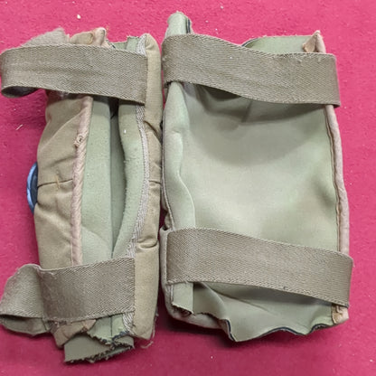 Medium Bijan's US Military Issue Coyote Brown Elbow Pads (aa06-16)