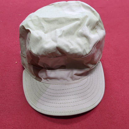 US Army Patrol Cap 6 7/8 DCU Desert Class 2 Camo (11s (ab10-7)