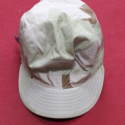 US Army Patrol Cap 6 7/8 DCU Desert Class 2 Camo (11s (ab10-15)