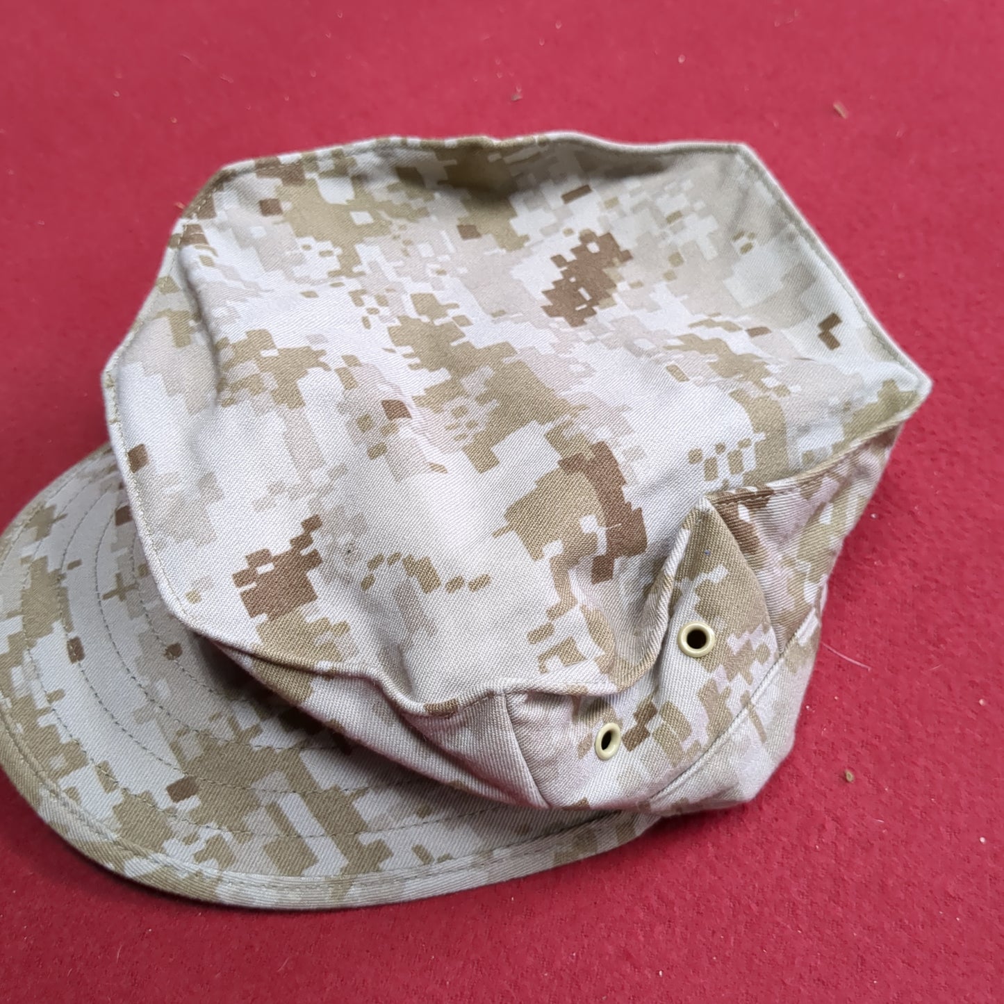 US Army USMC Marine Corps Garrison Cap Small Desert Marpat Camo (11s (ab10-20)