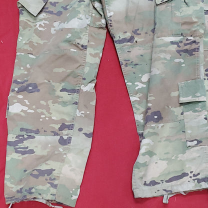 Lot of Two* US Army Medium X-Short Traditional OCP Uniform Pants Air Force Used (OCP11- ea07-AUG155)