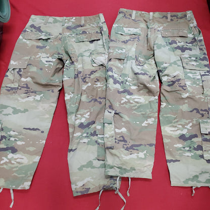 Lot of Two* US Army Medium X-Short Traditional OCP Uniform Pants Air Force Used (OCP11- ea07-AUG155)