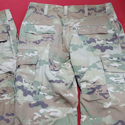 Lot of Two* US Army Medium X-Short Traditional OCP Uniform Pants Air Force Used (OCP11- ea07-AUG155)