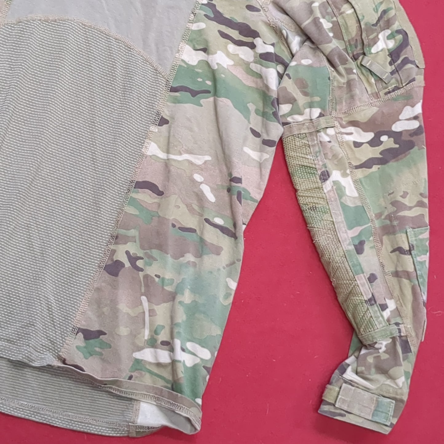 US Army Small 1/4 Quarter Zip Type 2 Combat OCP Multicam FRAC Top Shirt (cso2- fa15-AUG190)