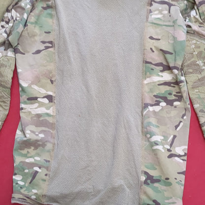 US Army Small 1/4 Quarter Zip Type 2 Combat OCP Multicam FRAC Top Shirt *fa09-MAR04*