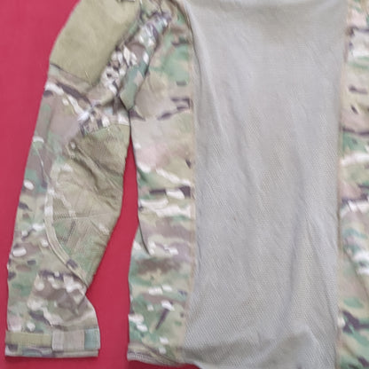 US Army Small 1/4 Quarter Zip Type 2 Combat OCP Multicam FRAC Top Shirt (cso2- fa15-AUG190)