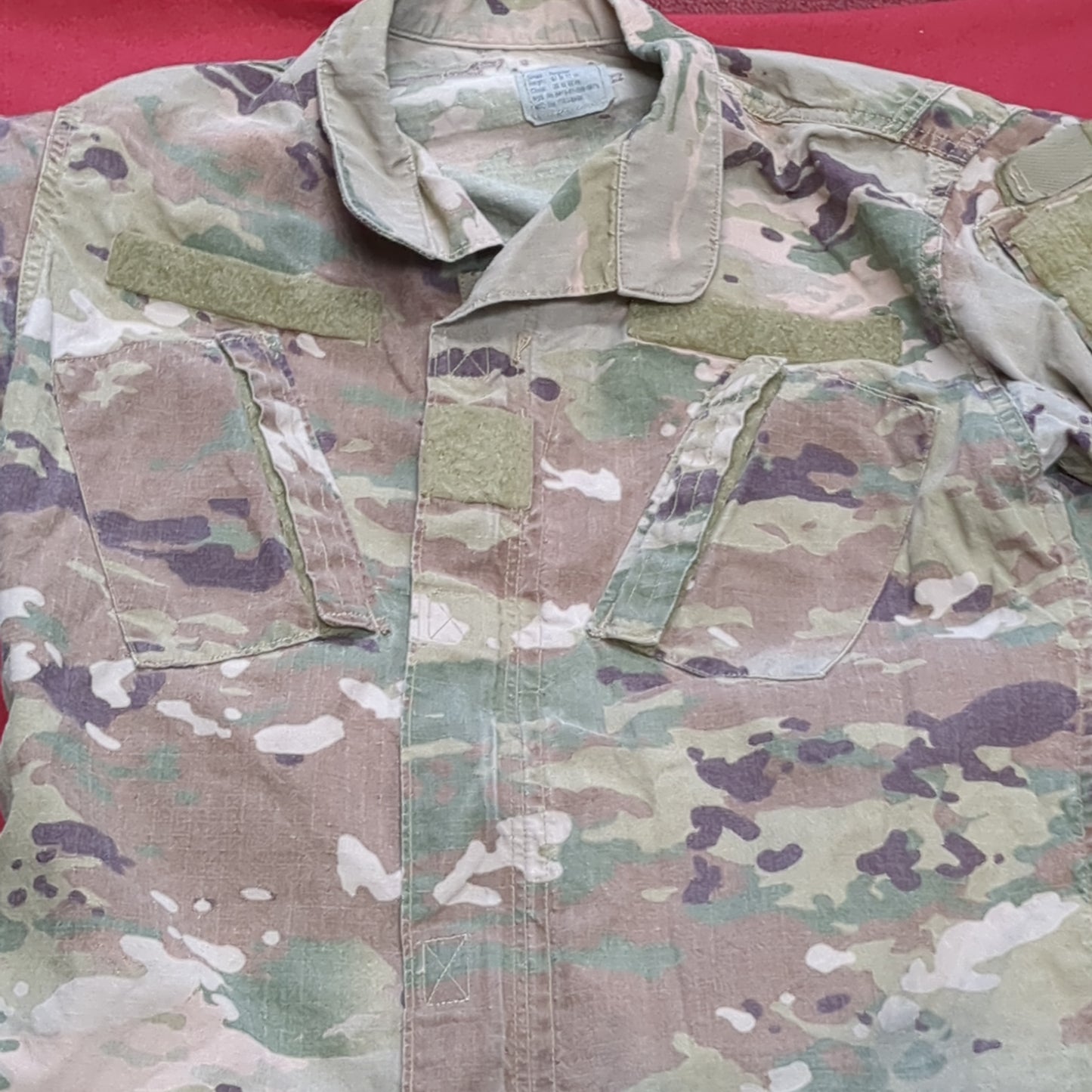 SET of US Army Small Regular OCP Uniform FRAC Top Pants (ocp12- ea08-AUG191)