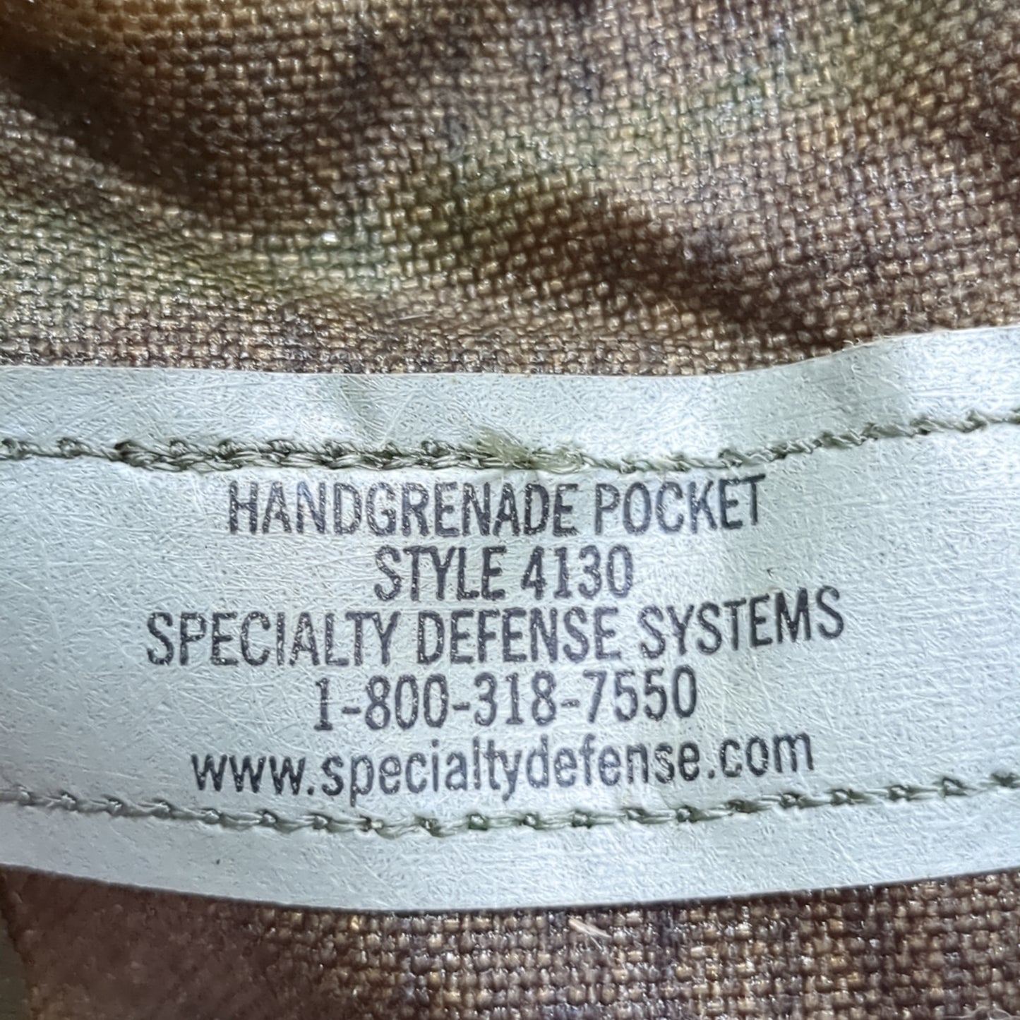 2 x US Army BDU Woodland Handgrenade Pocket Molle Pouch (20s15)