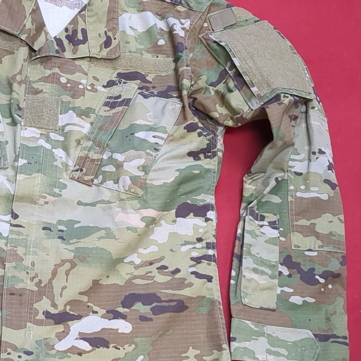 US Army Small Long Traditional OCP Uniform Top Air Force Excellent Condition (ocp4- fa16-AUG207)