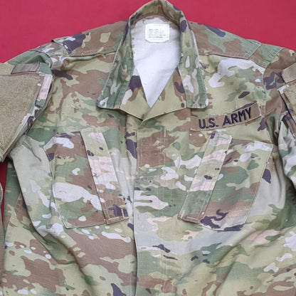 US Army Small Long Traditional OCP Uniform Top Air Force Good (ocp4- fa16-AUG208)