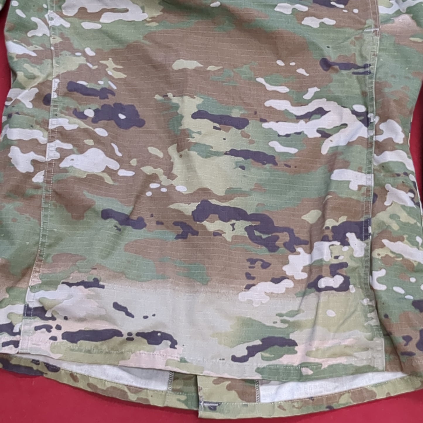 US Army Small Long Traditional OCP Uniform Top Air Force Good (ocp4- fa16-AUG208)