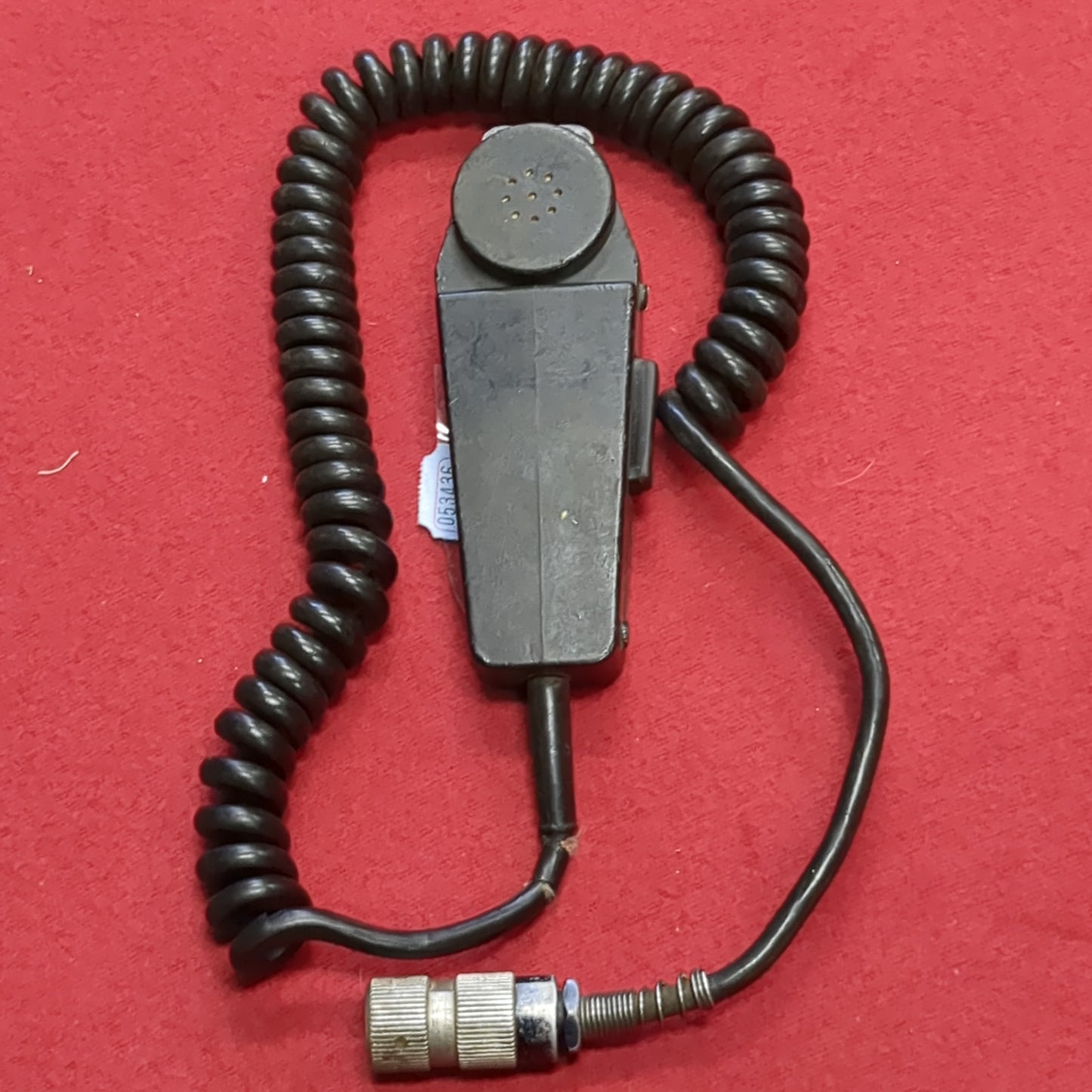 VINTAGE US Army Sonetronics M60-U 5 pin Handset Microphone (23s14)