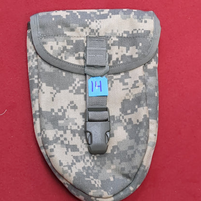 USED US Army UCP Digital E-Tool Carrier Pouch Molle (29s14)