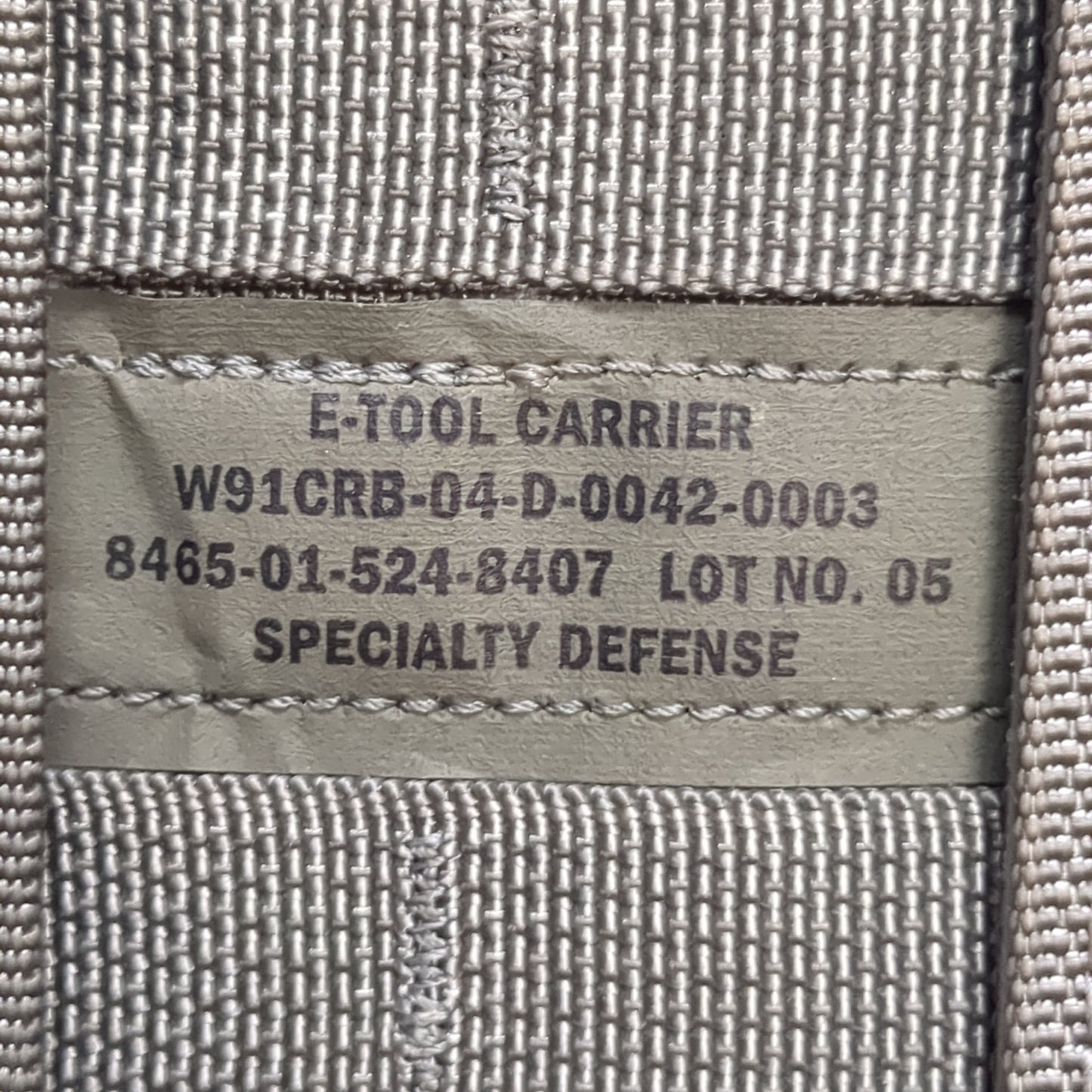 USED US Army UCP Digital E-Tool Carrier Pouch Molle (29s14)