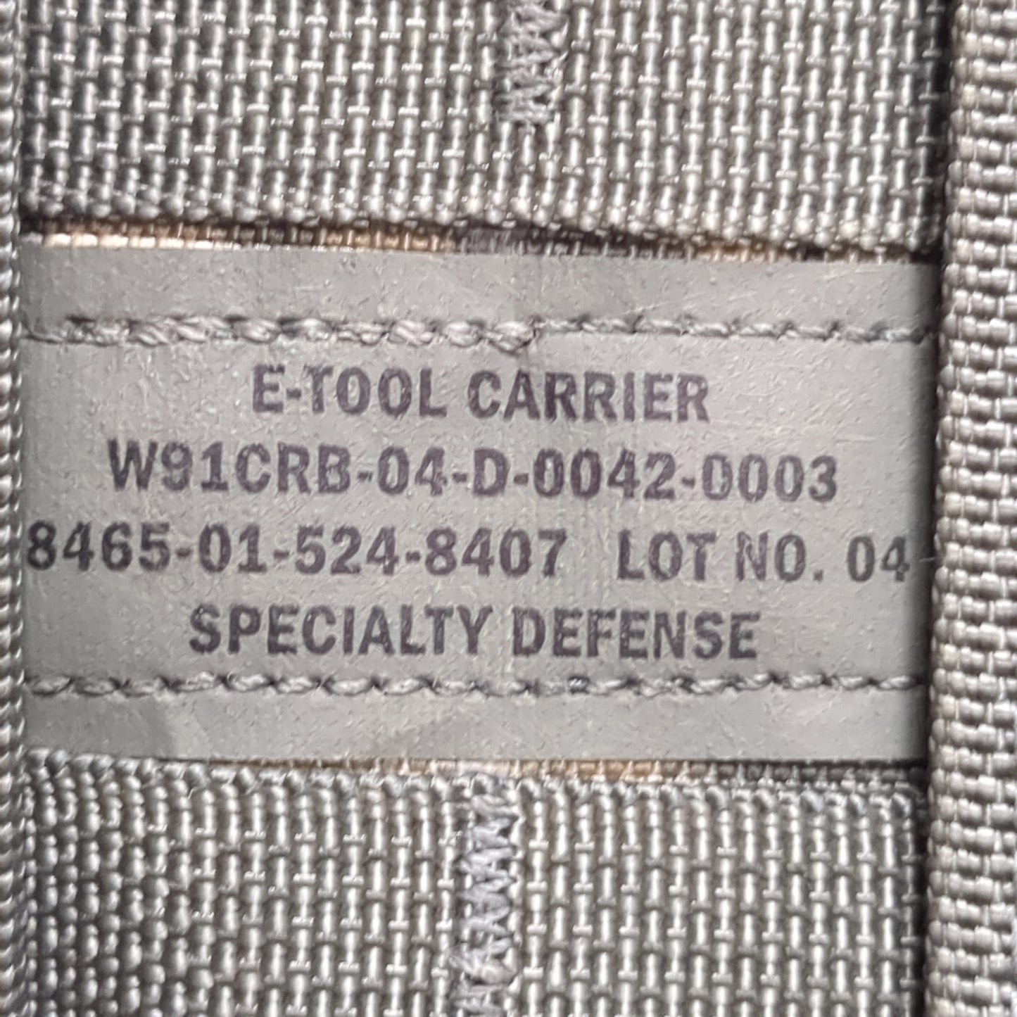 USED US Army UCP Digital E-Tool Carrier Pouch Molle  (29s13)