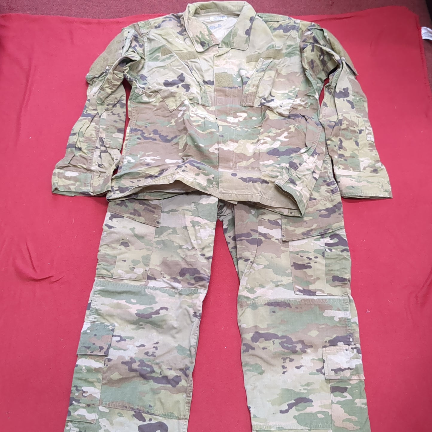 SET of US Army MEDIUM REGULAR Traditional OCP Uniform Top Pants Air Force (33CR ca01-41)